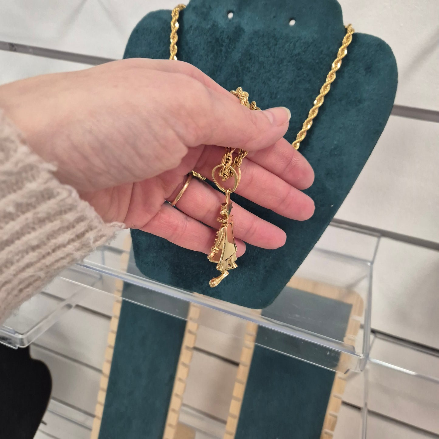 Clown Pendant Flat Back