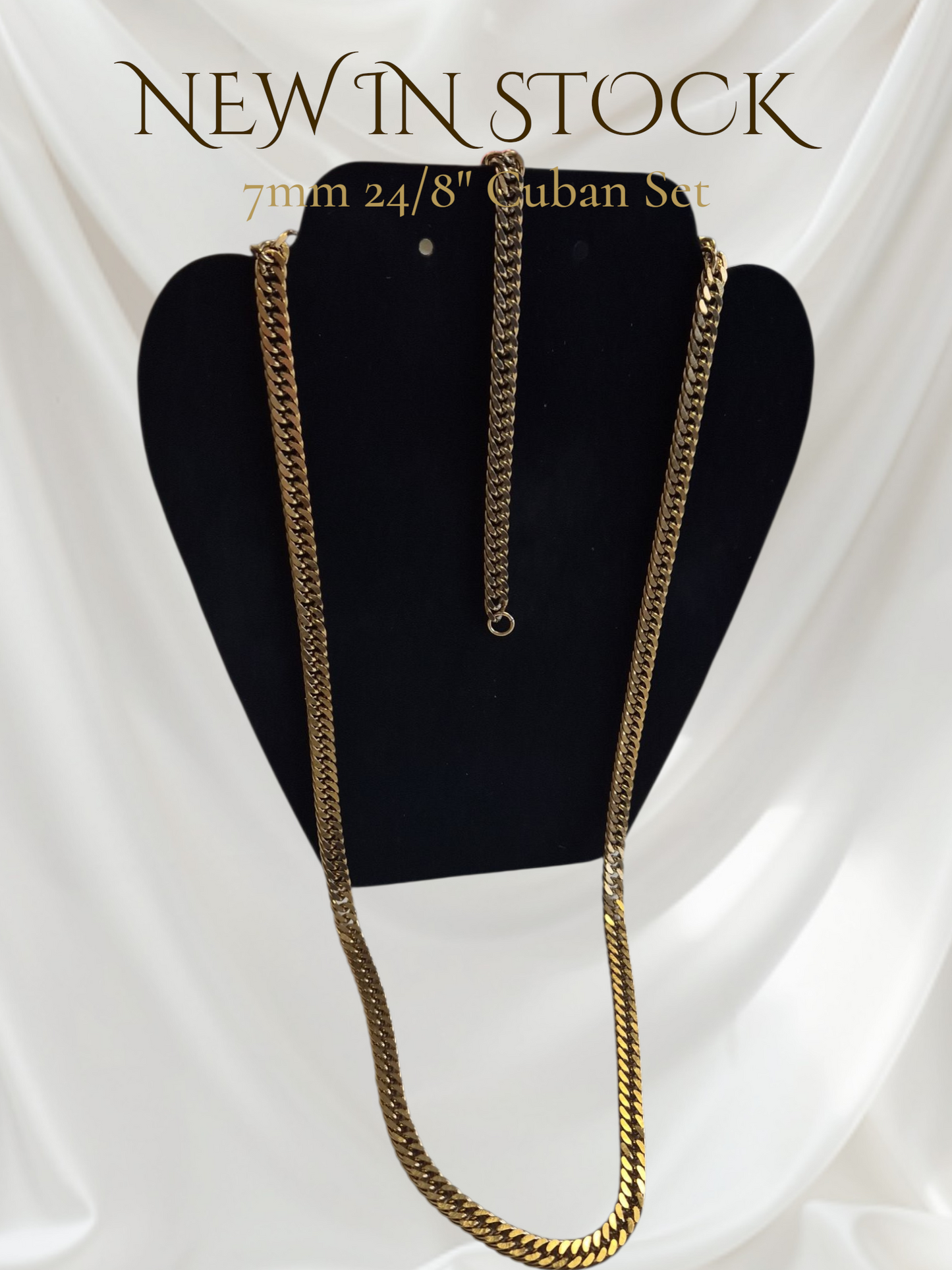 Cuban Chain - 30" 7mm