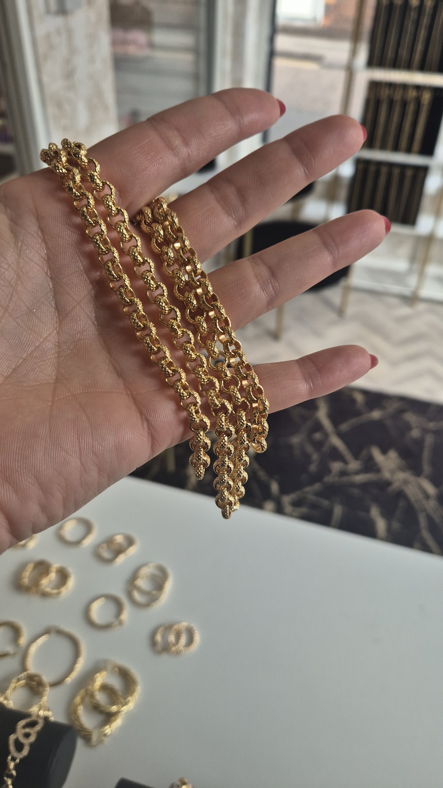 6mm Full Patterned Belcher Bracelet