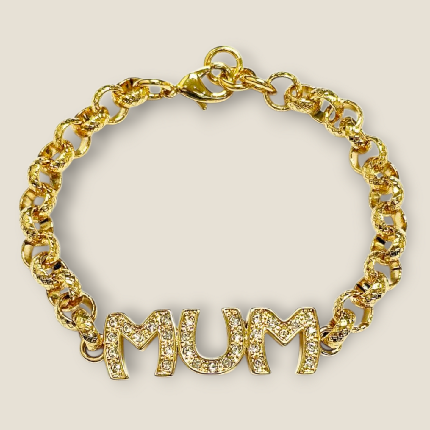 Mum Cz Belcher Bracelet