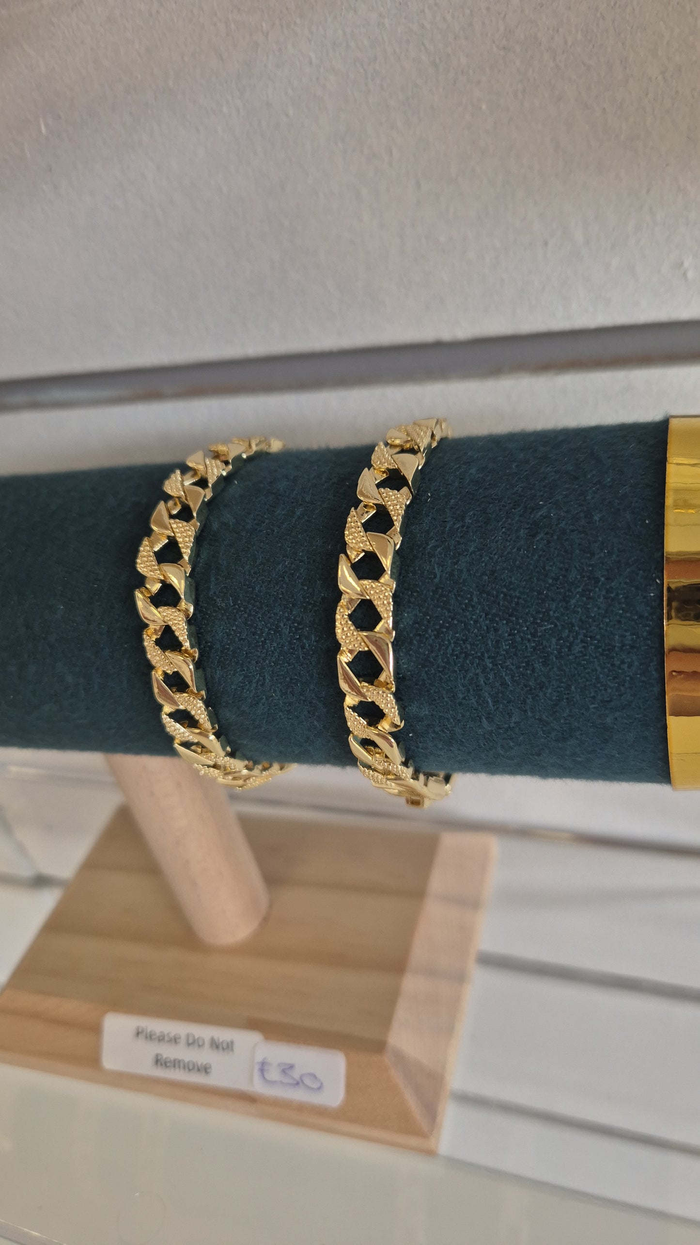 Teens 8mm Chaps Bracelet 7"