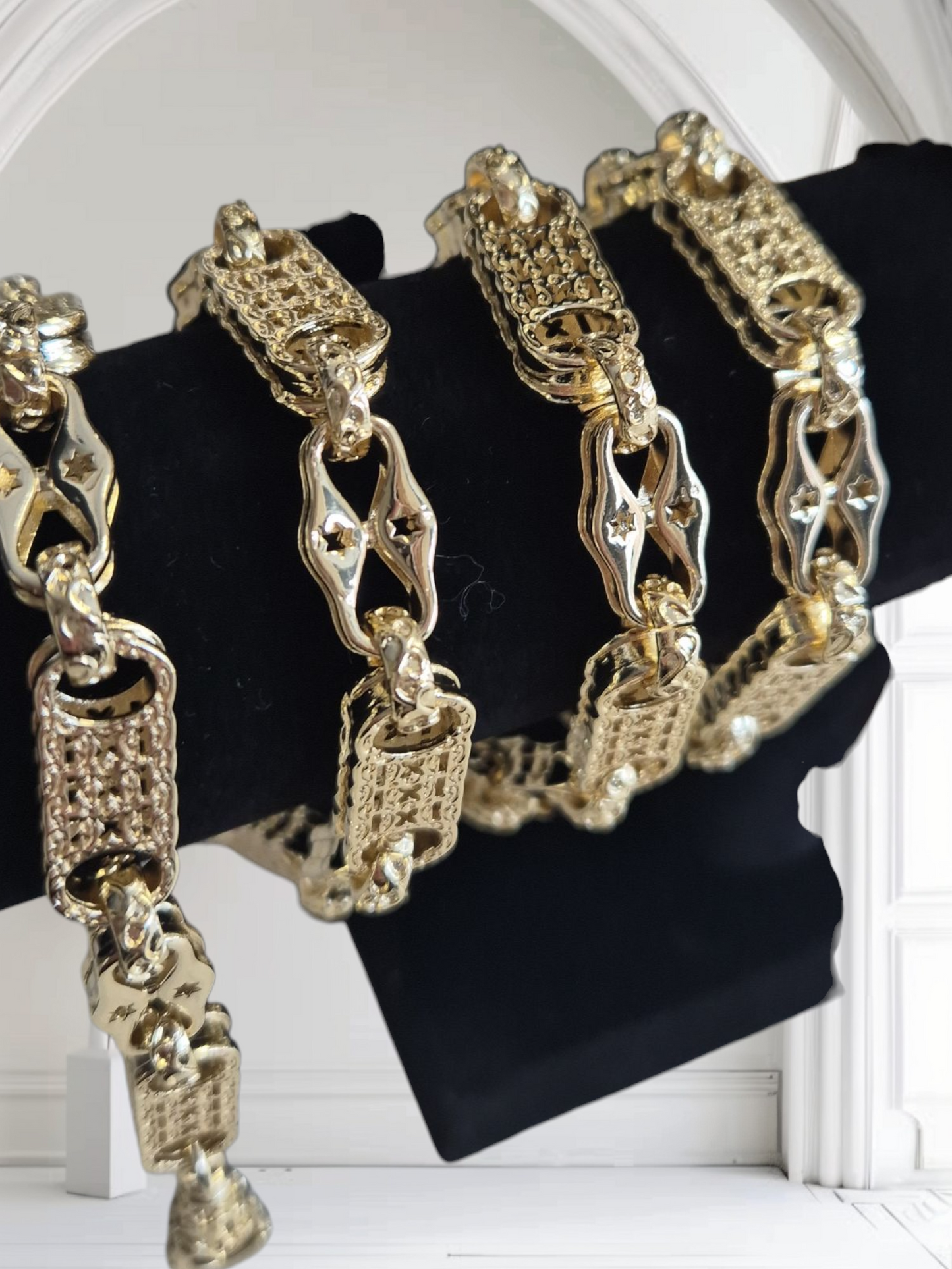 10mm Stars N Bars Bracelet