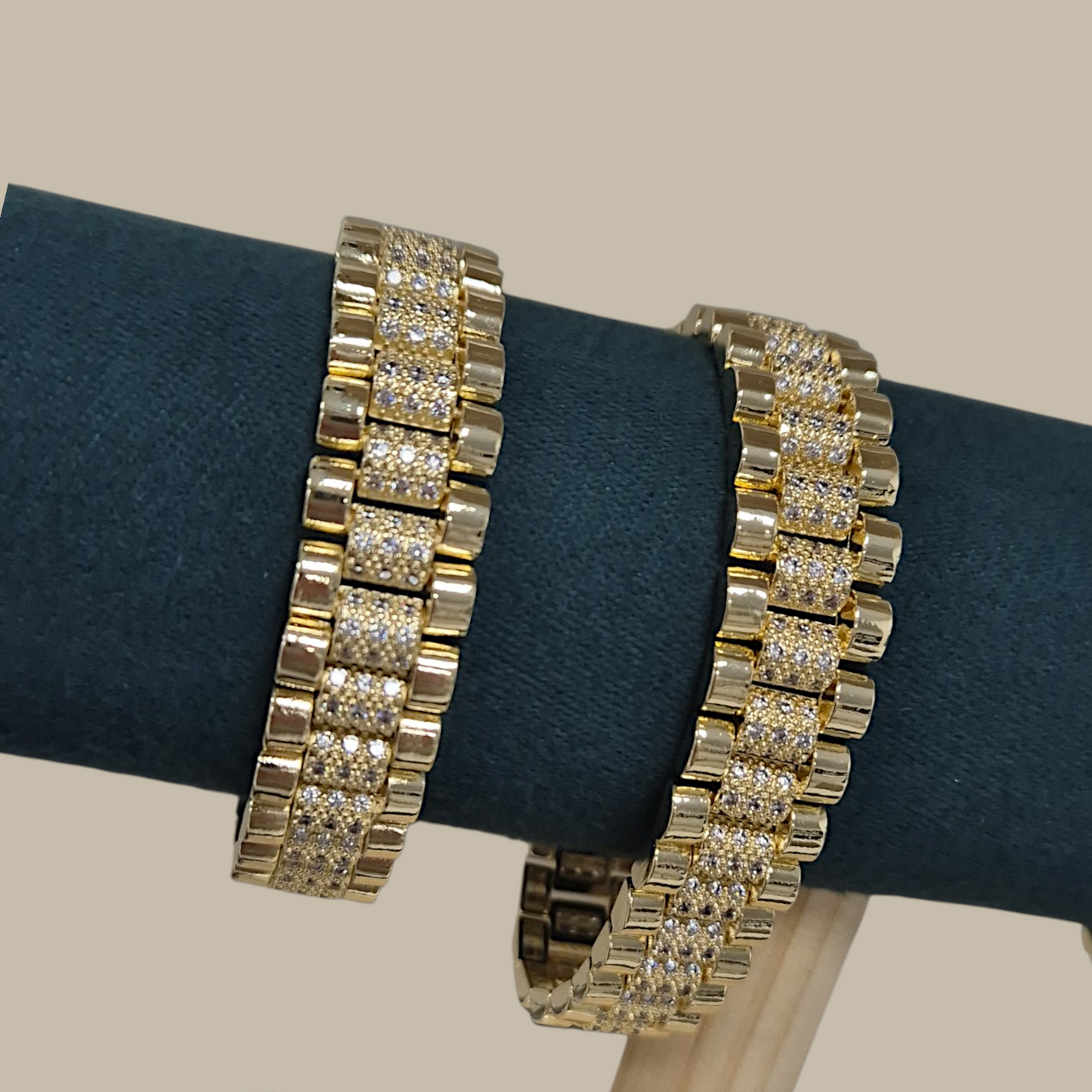 Cz Watch Strap Bracelet 14mm