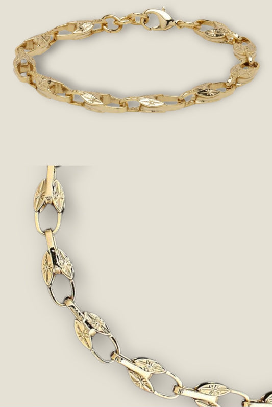 8mm Tulip Chain And Bracelet