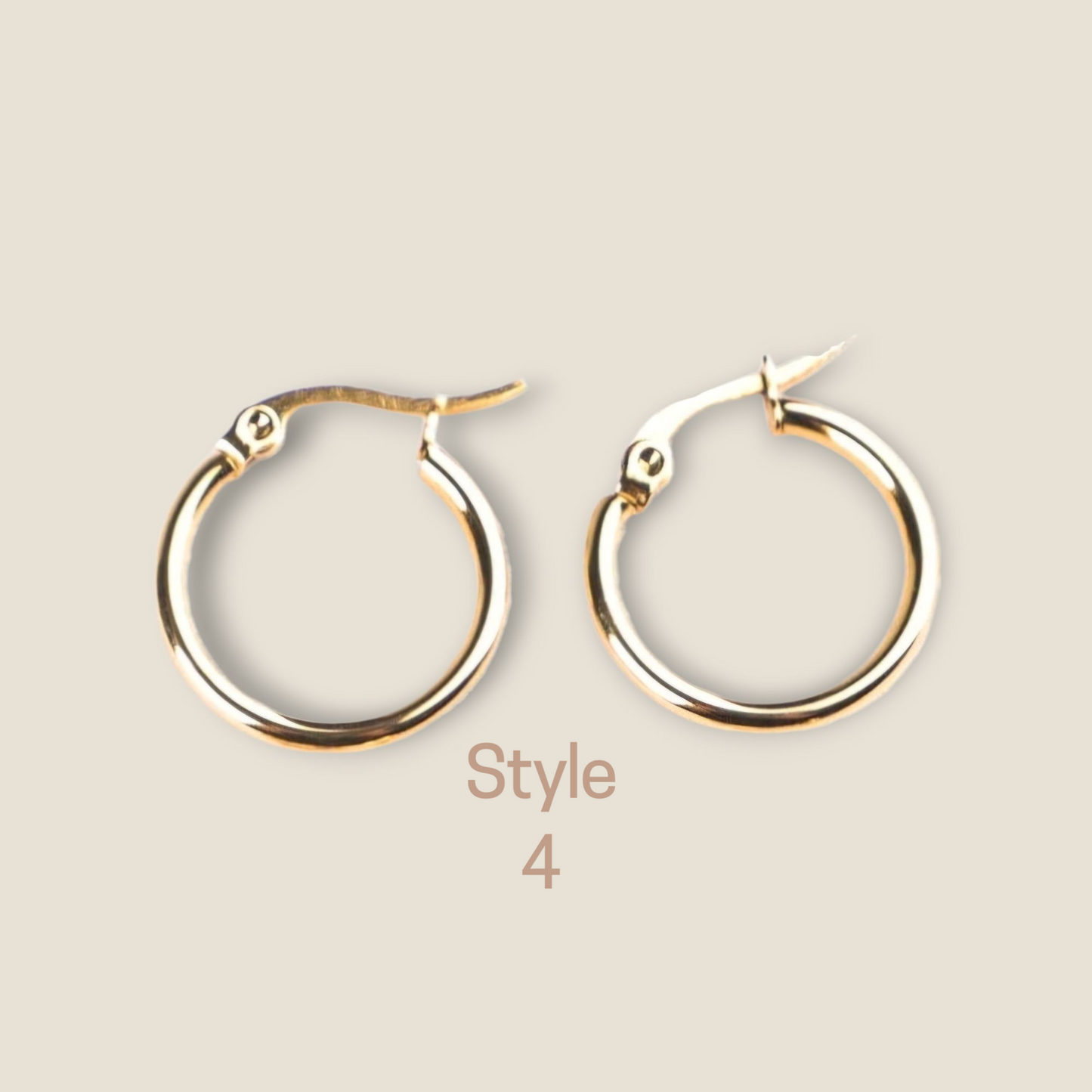 Small Hoop Earrings 2.5cm