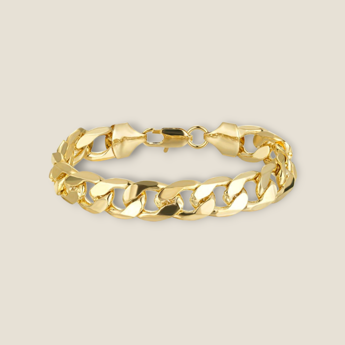 12mm Curb Bracelet 8"