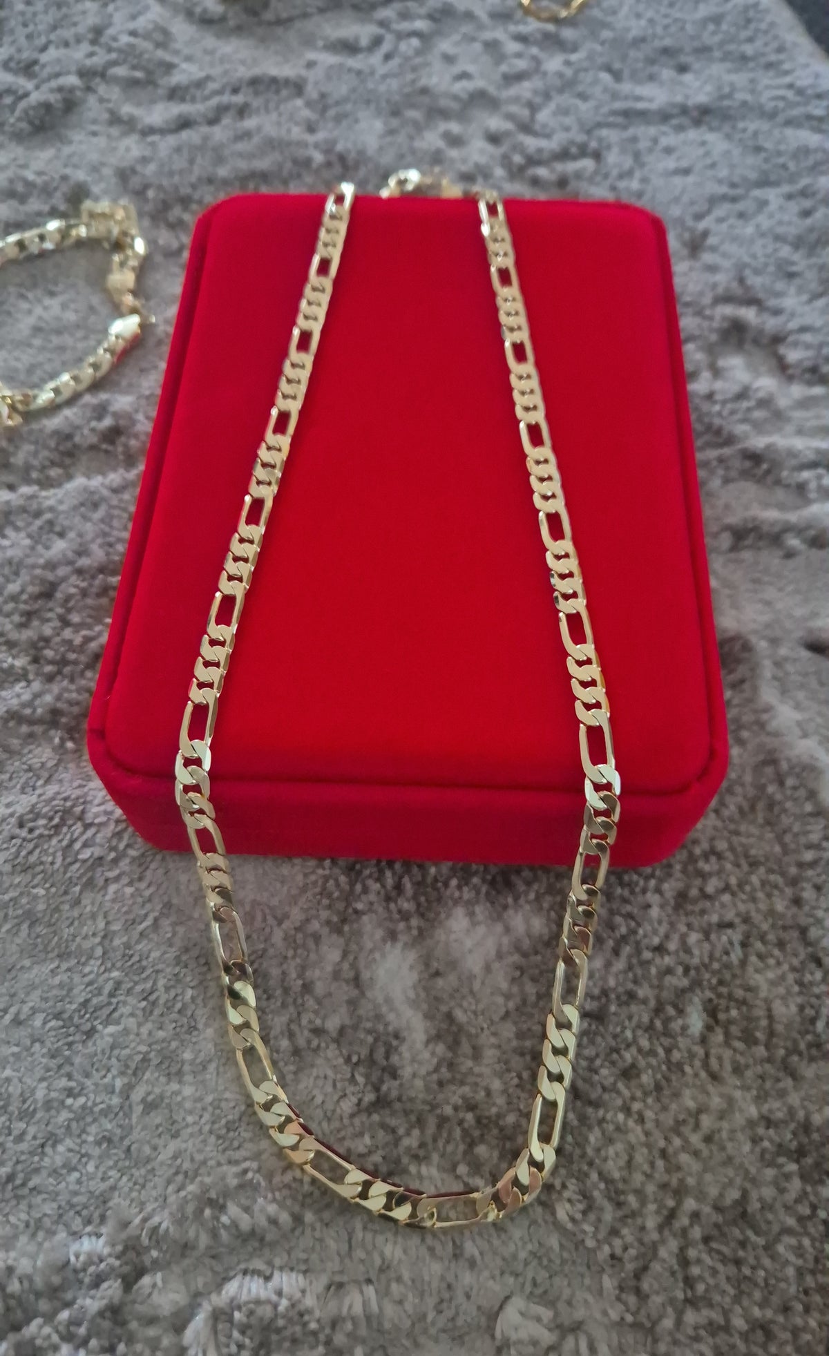 6mm 27.5" Figaro Chain
