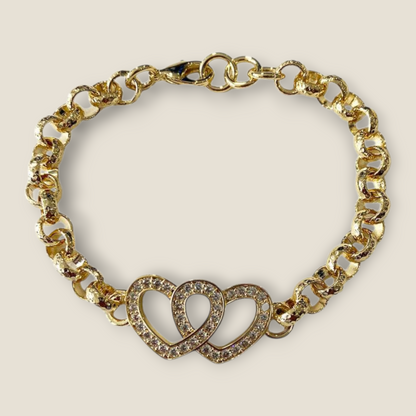 CZ Belcher and 8mm Full Patterned Belcher Chain Bundle