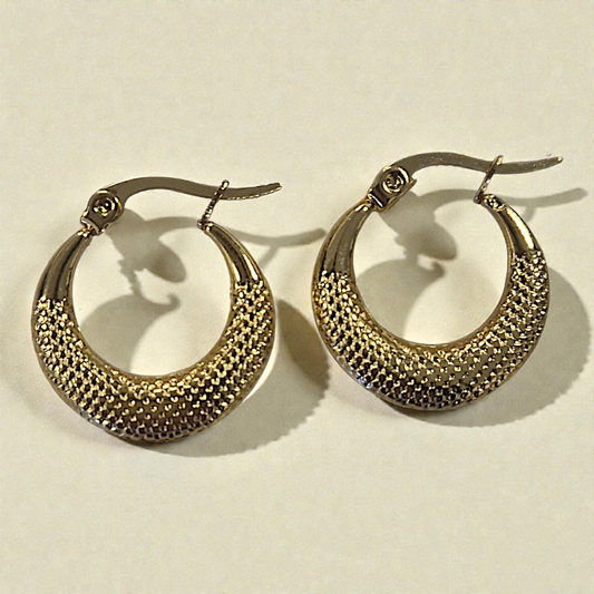 2.5cm Hoop Earrings
