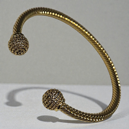 Bangle and Ball Hoops Bundle