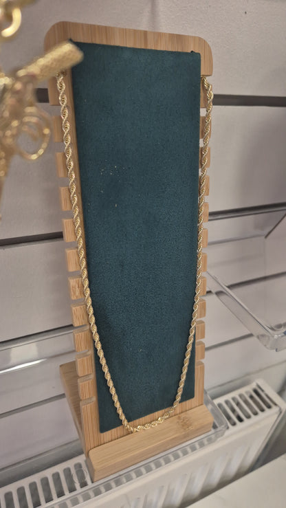 4mm 24" Rope Chain