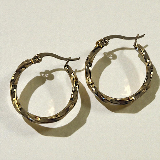 2.5cm Hoop Earrings