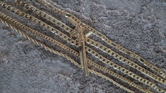 Shotgun Pendant and Chain