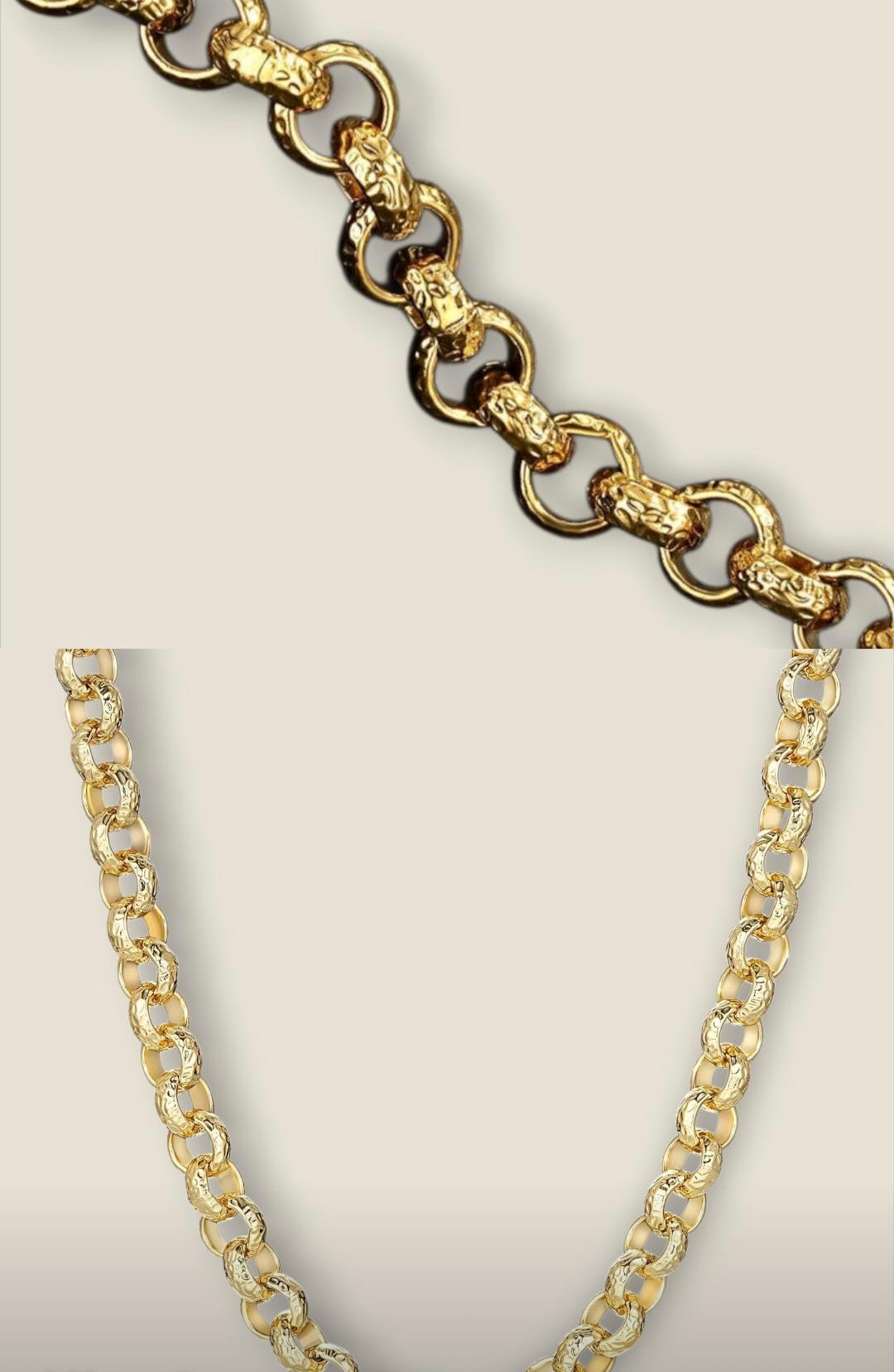 12mm Chunky Full Patterned Belcher Set