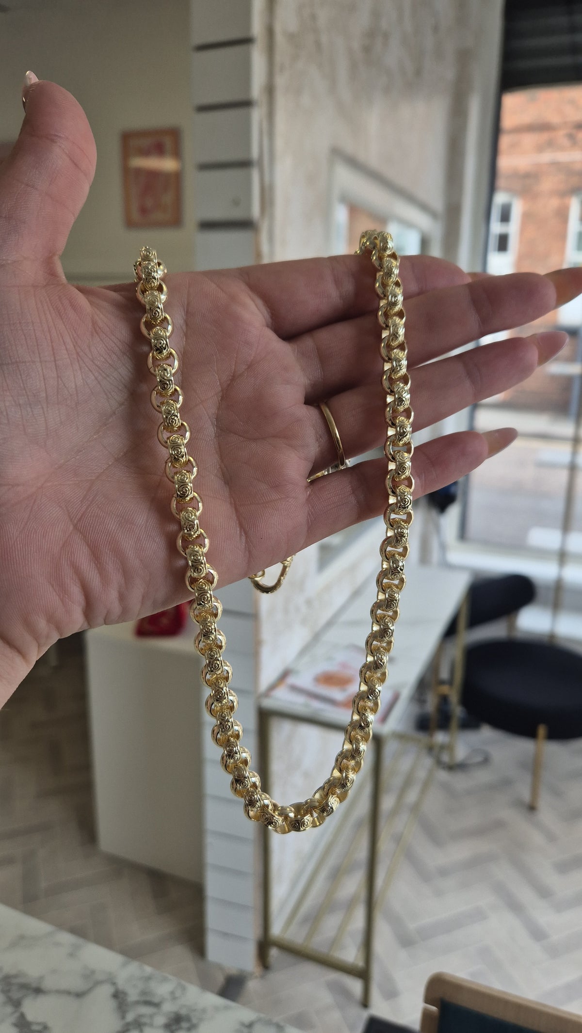 10mm Alternate Belcher Chain
