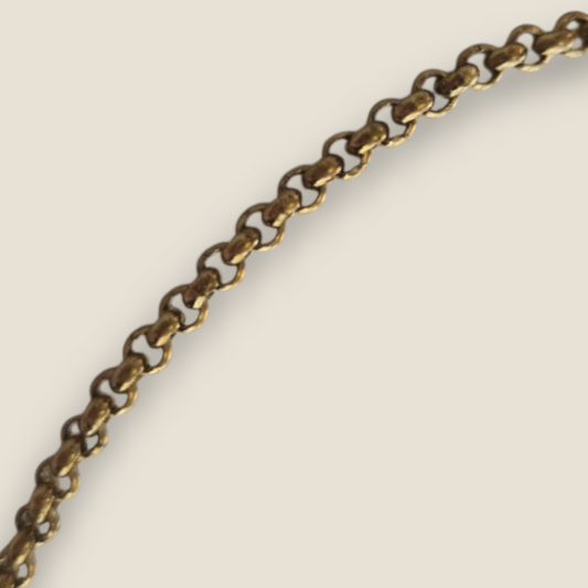 2mm Mini Belcher Anklet