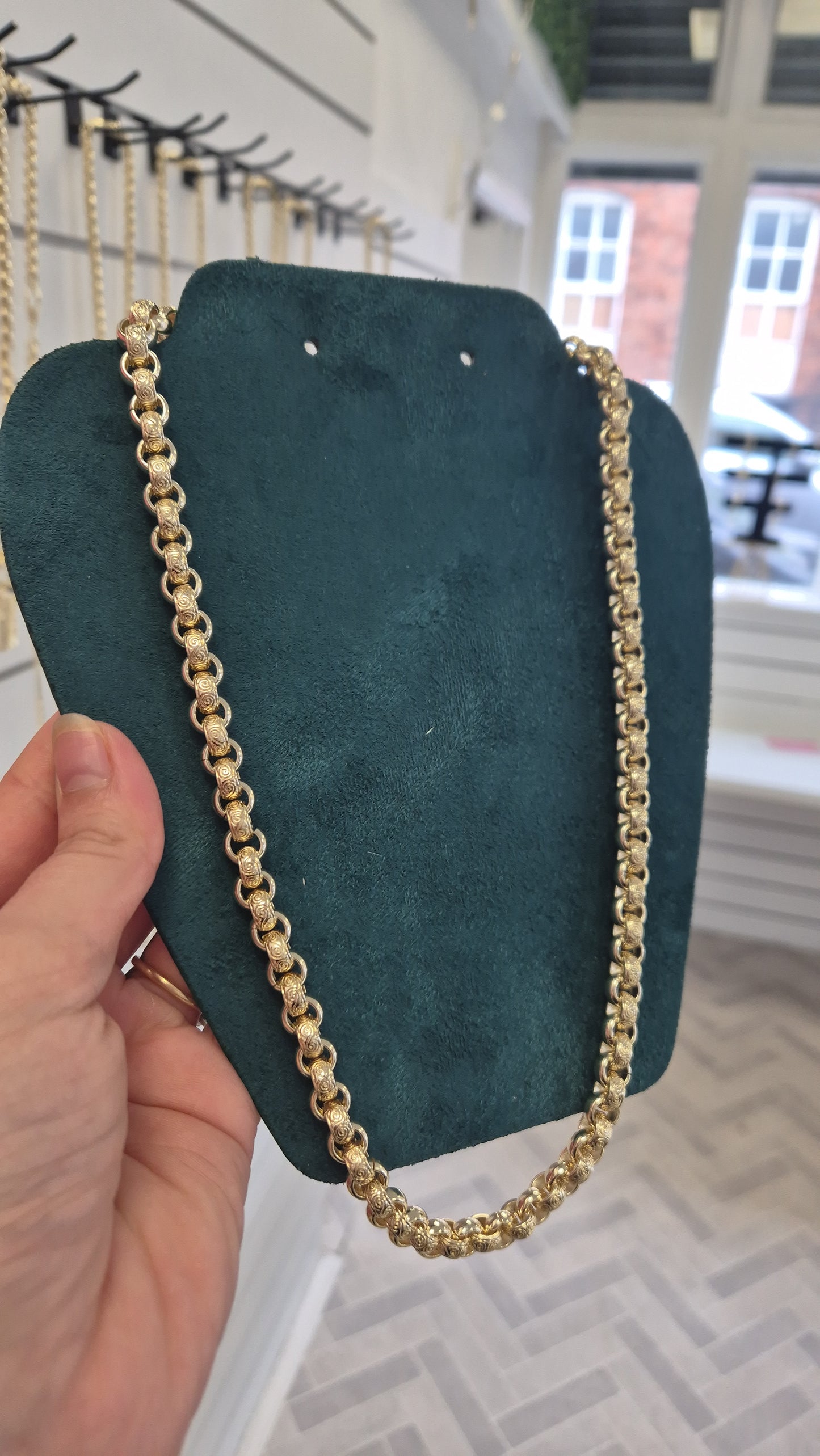 10mm Alternate Belcher Chain