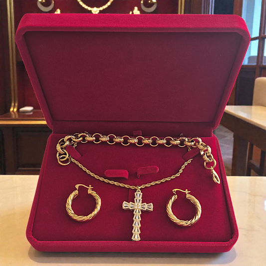 Gift Boxed Cross and Belcher Bundle