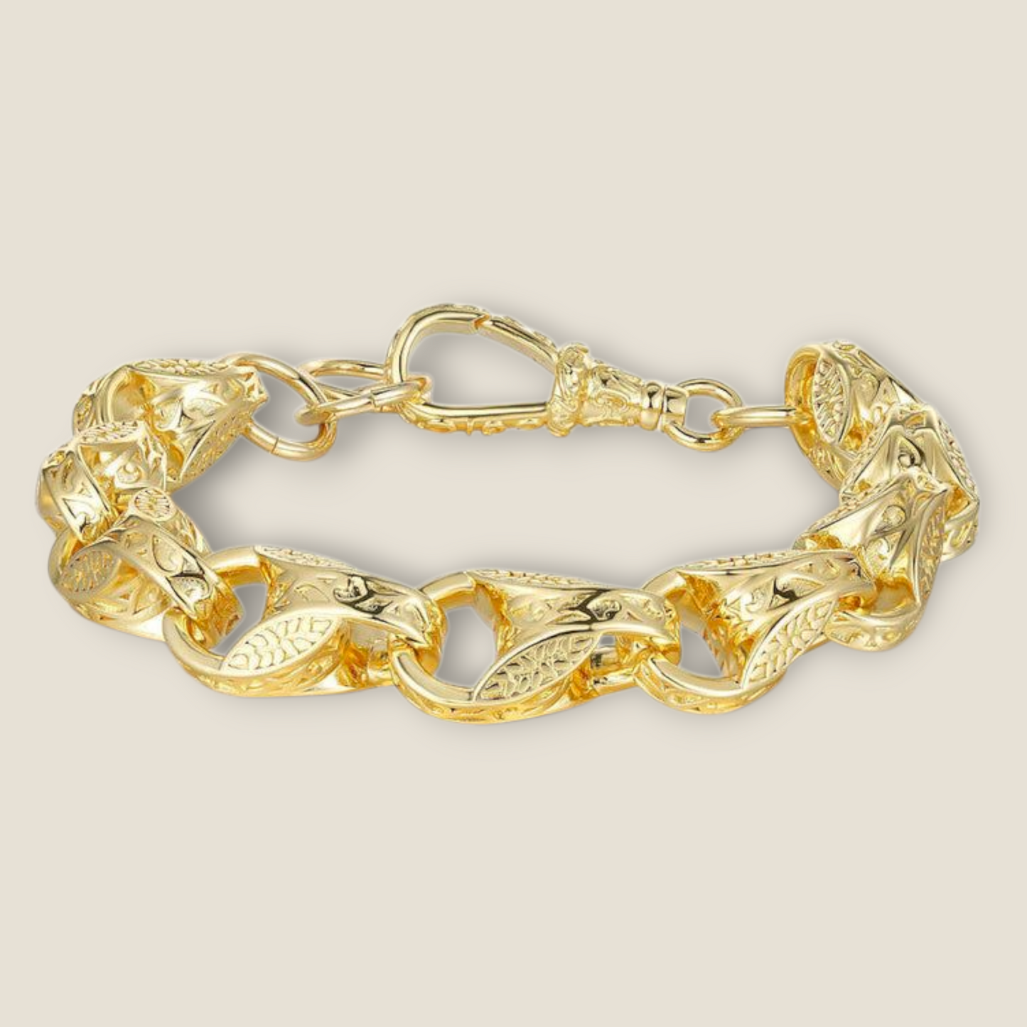 15mm XL 3D Tulip Bracelet 8-9"