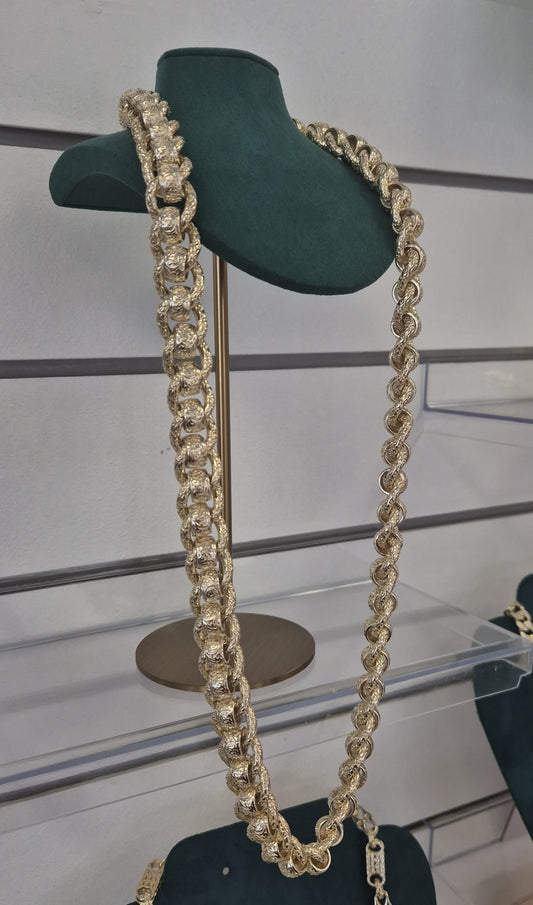 14mm Rollerball Chain 30"