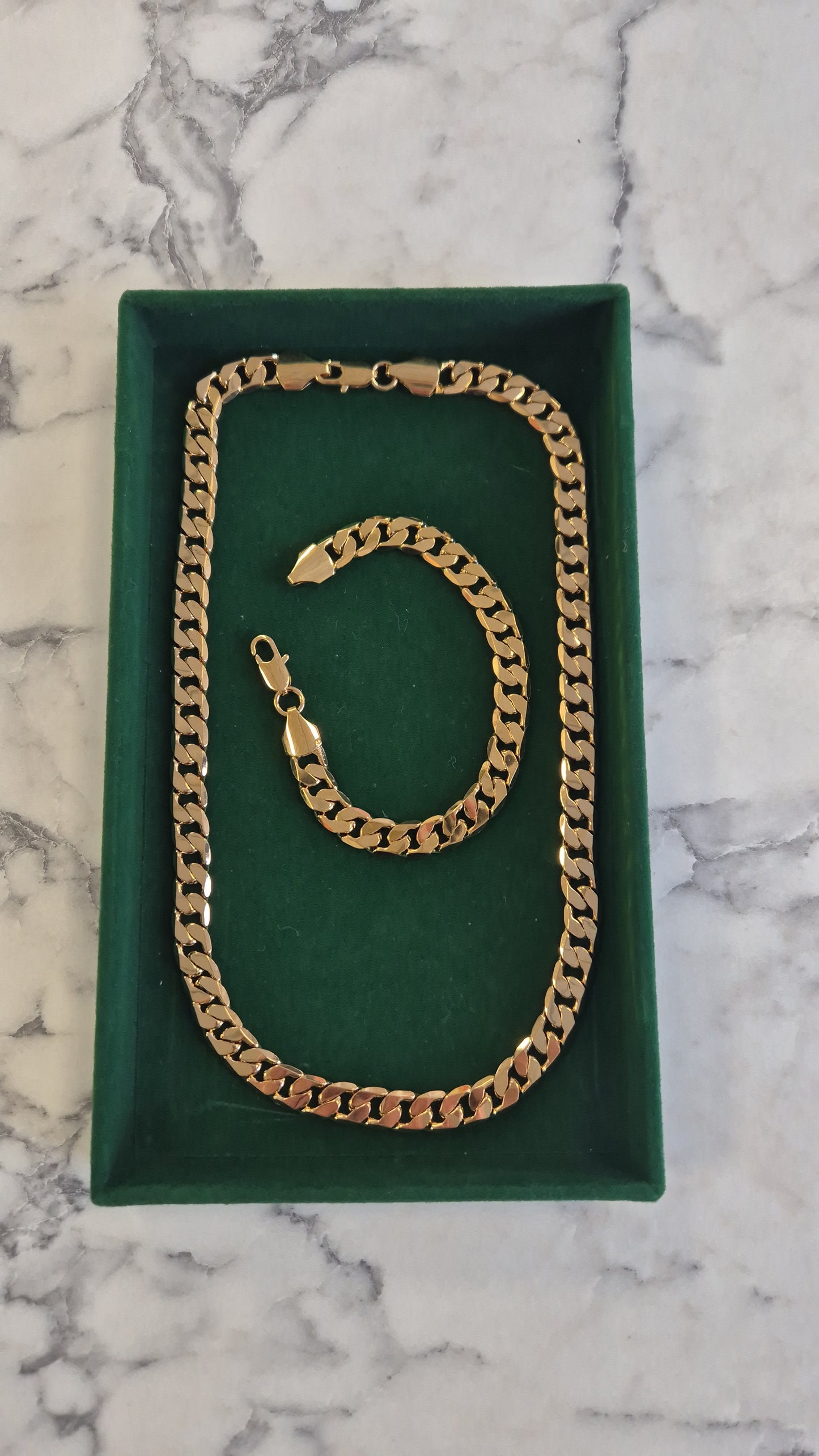 Mens Curb Set 9mm 20/8"