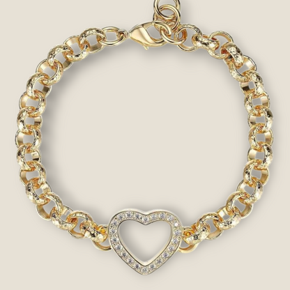 CZ Belcher and 8mm Full Patterned Belcher Chain Bundle