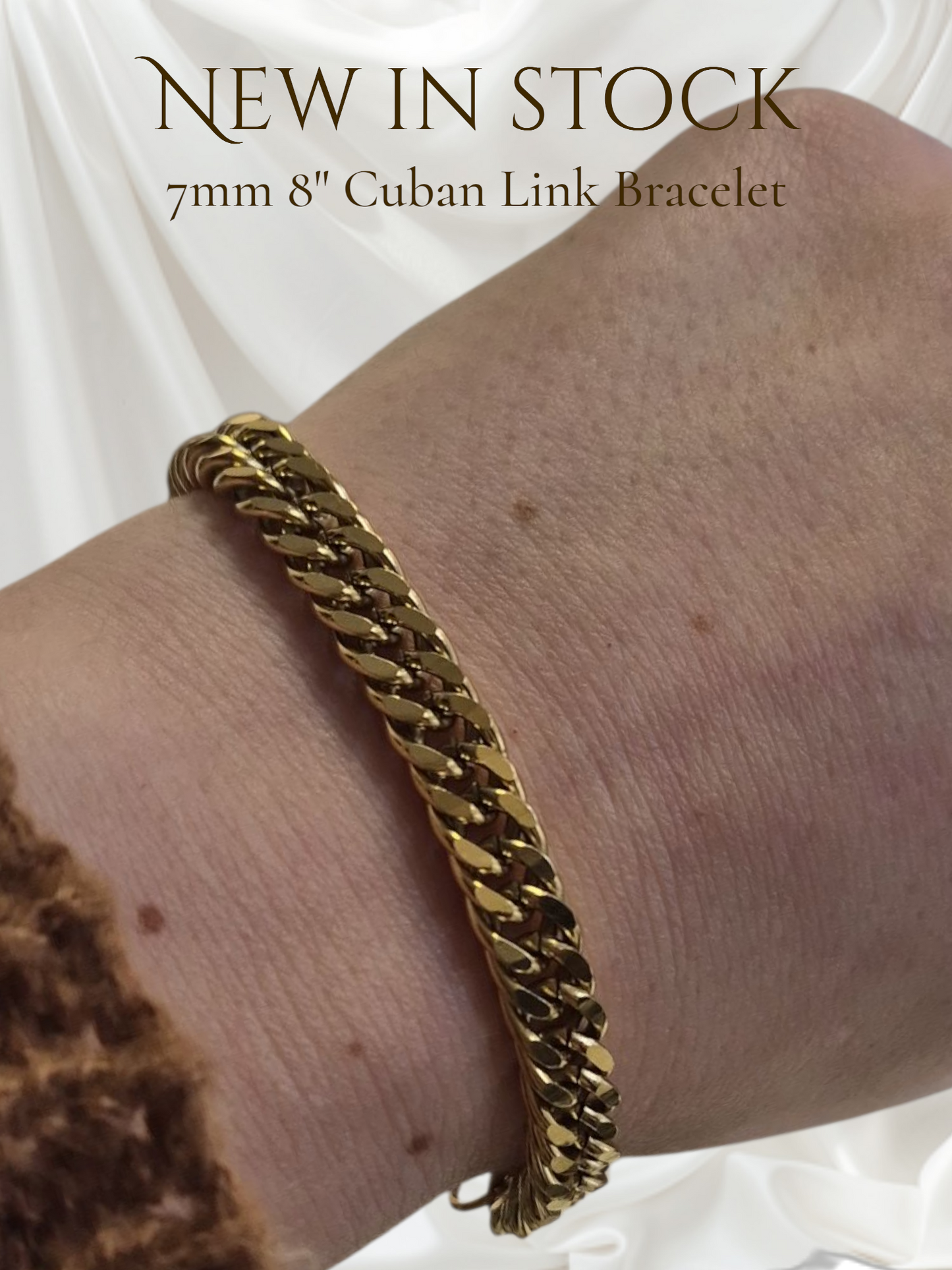 7mm Cuban Chain and Cross 30"