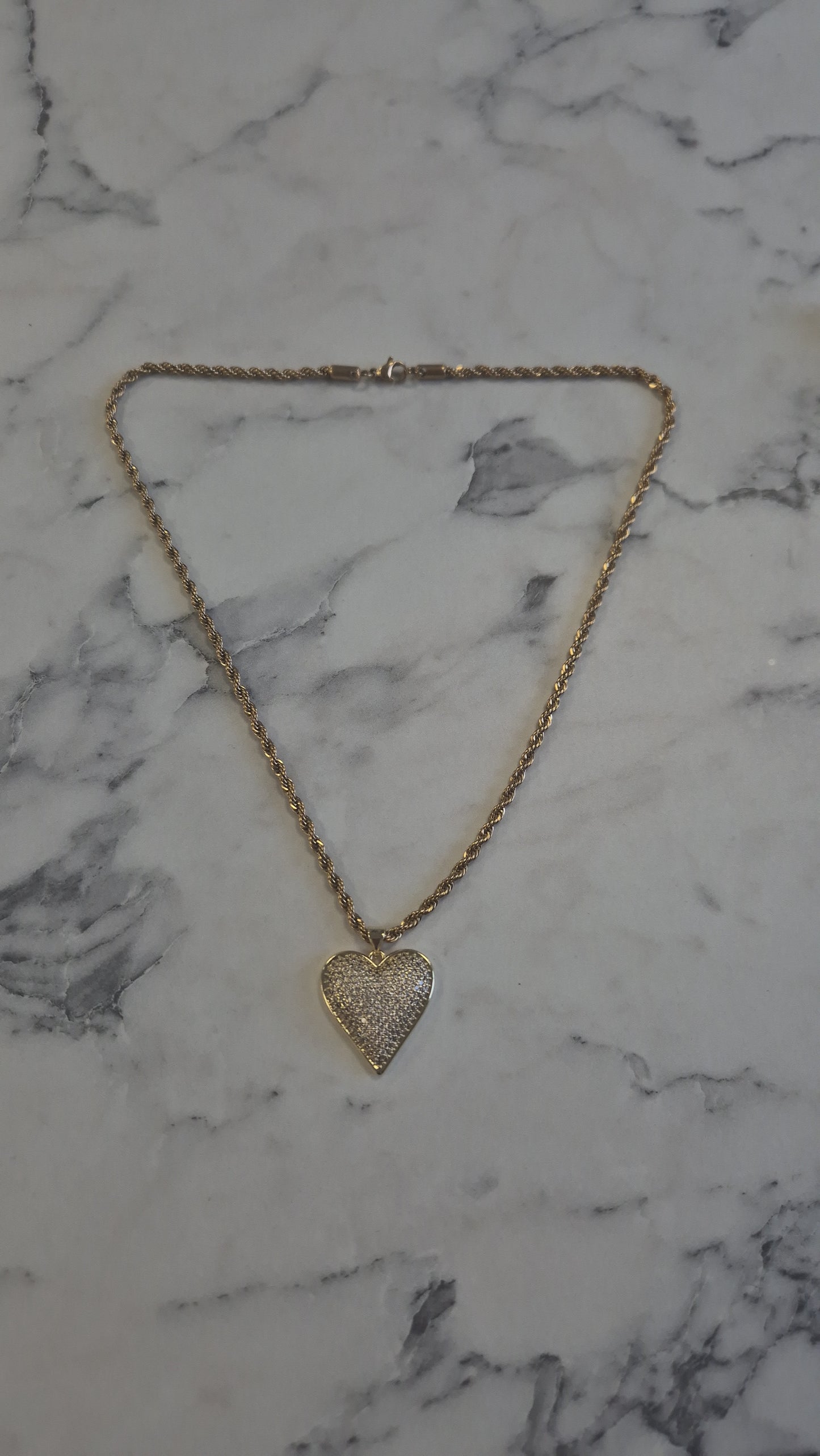 Heart On 18" 3mm Rope