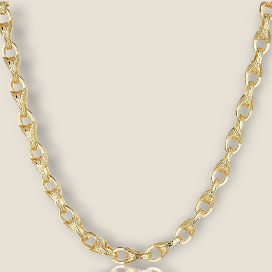 9mm 3D Tulip Chain