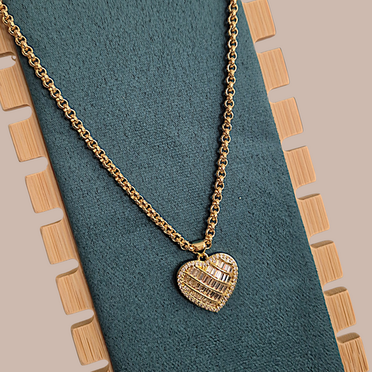 Heart On 4mm belcher 24"