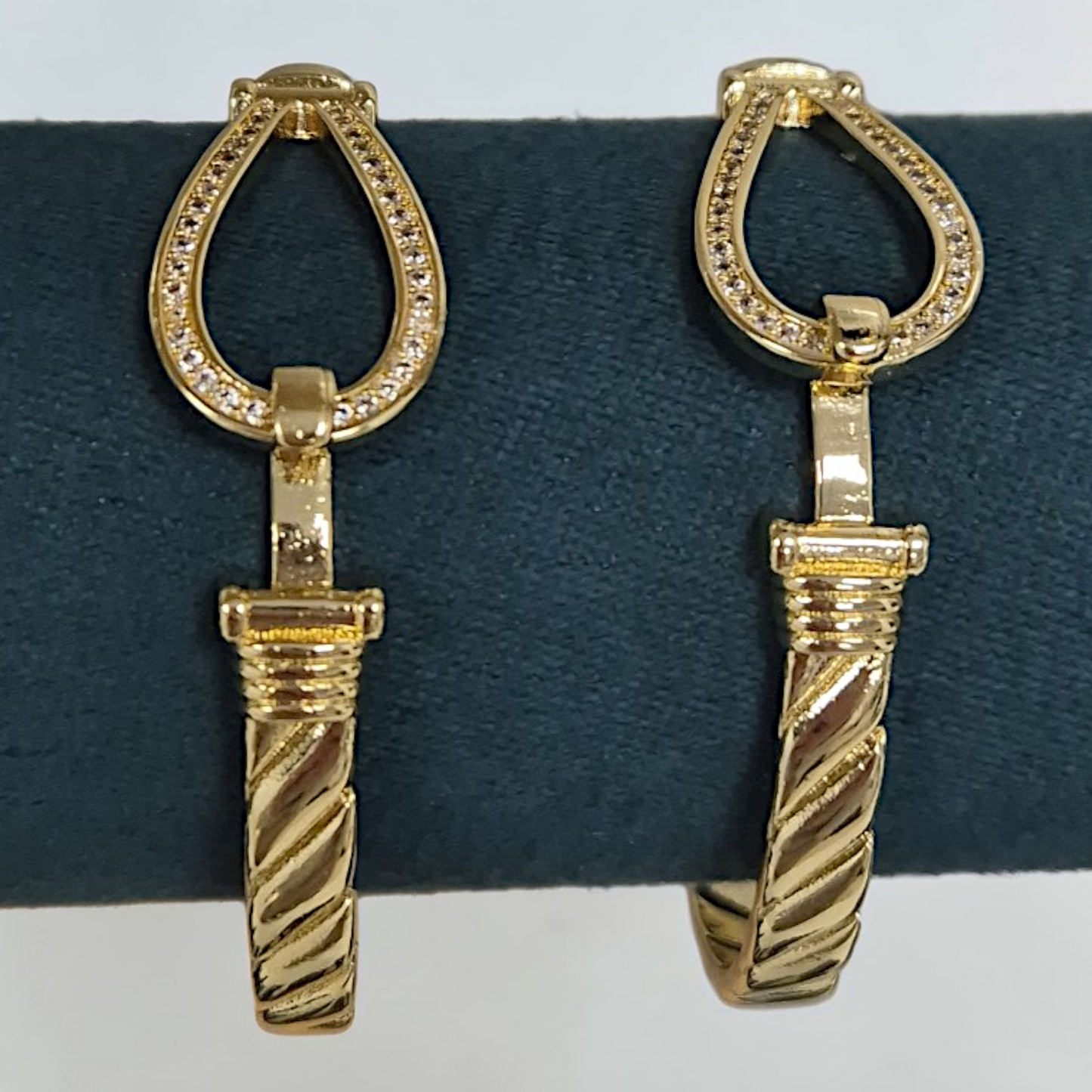 10 DAY PRE ORDER Cz Hook Bangle