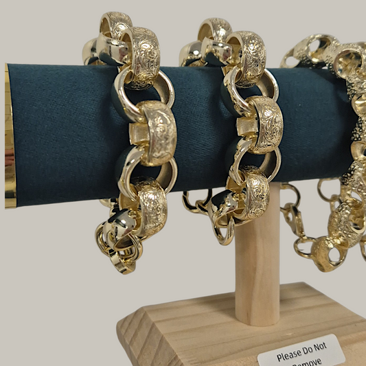 20mm XXL Alternate Belcher Bracelet