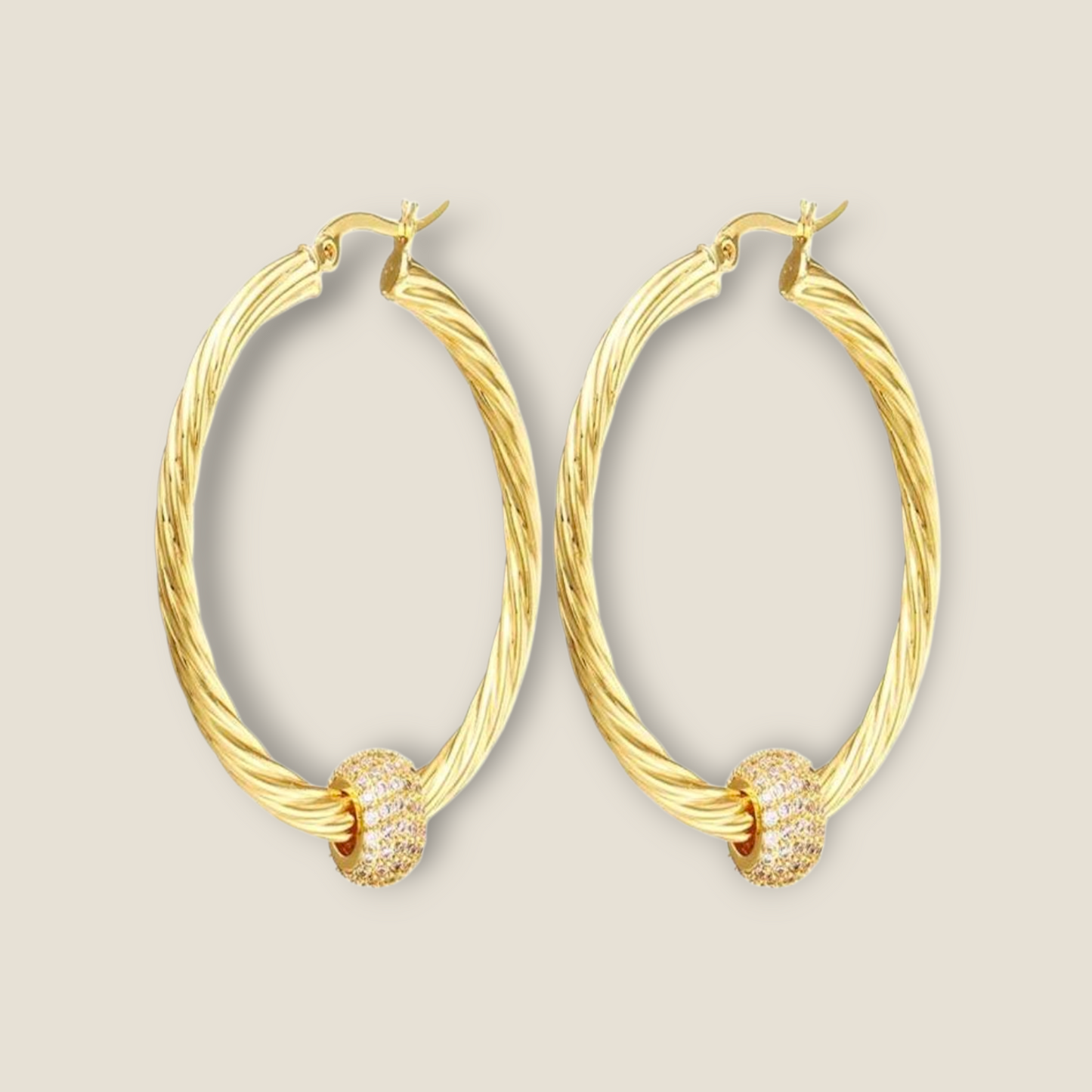 Round Hoops With Balls - 40mm