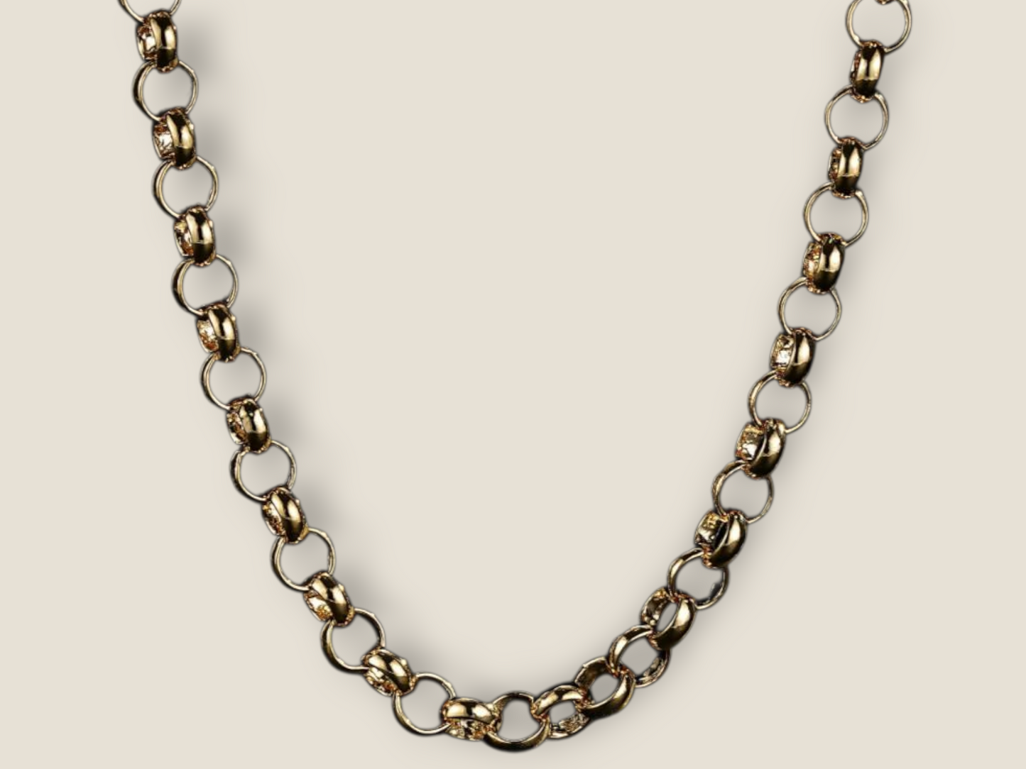 10mm Plain Link Belcher Chain